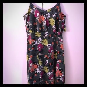 Floral Print Midi/knee length. Spring/summer dress